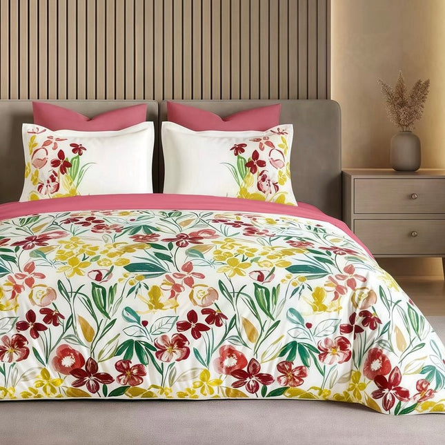 Set lenjerie de pat Premium, pastel dream, 6 piese, Cod: PDC24