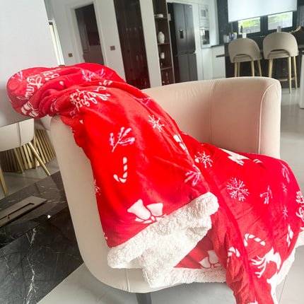 Pătură cocolino cu blăniță sherpa Cod: BST7