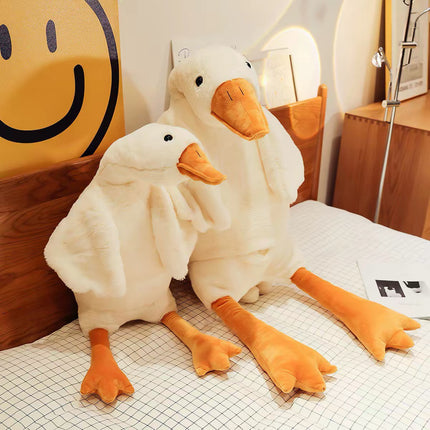 PERNĂ MASCOTĂ, gâsca Pipa, dimensiuni între 90 CM-190 CM