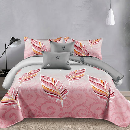 Lenjerie de Pat din Bumbac Satinat – 4 Piese | Confort și Eleganță |, Cod: TRY40