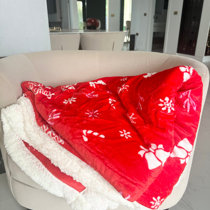 Pătură cocolino cu blăniță sherpa Cod: BST7