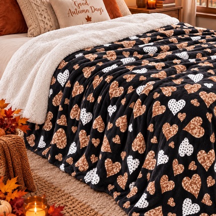 Pătură Cocolino Sherpa „Relax & Warm” 200x230 cm, Cod: PSRS20
