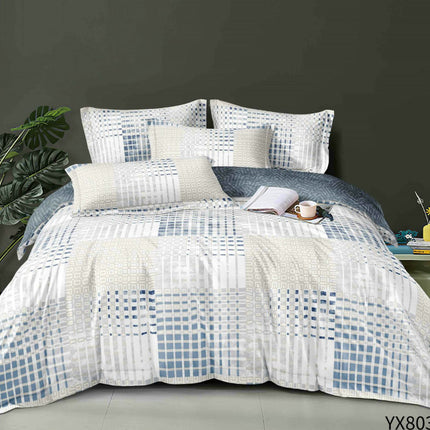 LENJERIE DIN BUMBAC TIP FINET, Pat 1 persoană, 4 piese COD: JCP17