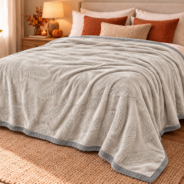 Pătură pufoasă din fleece premium – 200 x 230 cm, Cod: DEC54