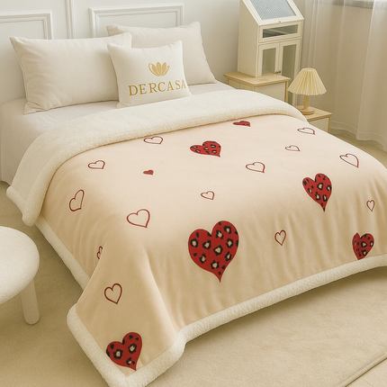 Pătură Cocolino Sherpa „Relax & Warm” 200x230 cm, Cod: PSRW6