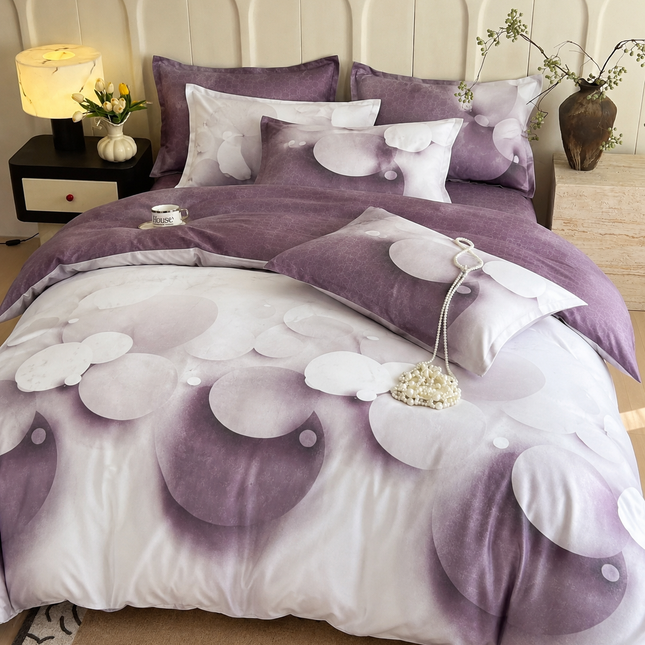 Lenjerie de Pat Soft Touch tip Finet | 6 Piese | Premium Collection, Cod: S-H-69