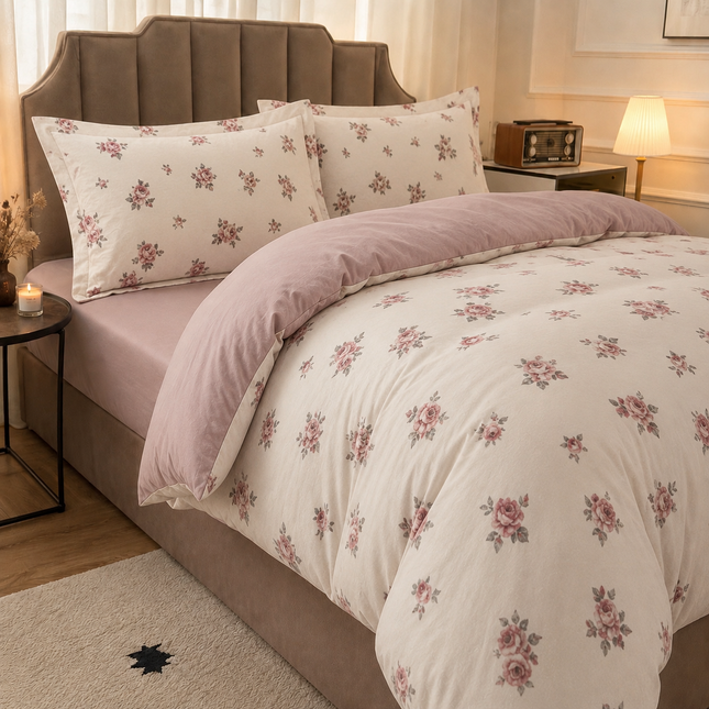Lenjerie de pat Premium Extra Soft Touch – Bumbac & Vâscoză, Cod: BVC7