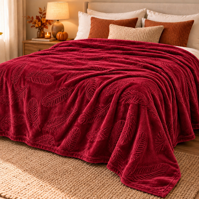 Pătură pufoasă din fleece premium – 200 x 230 cm, Cod: DEC52