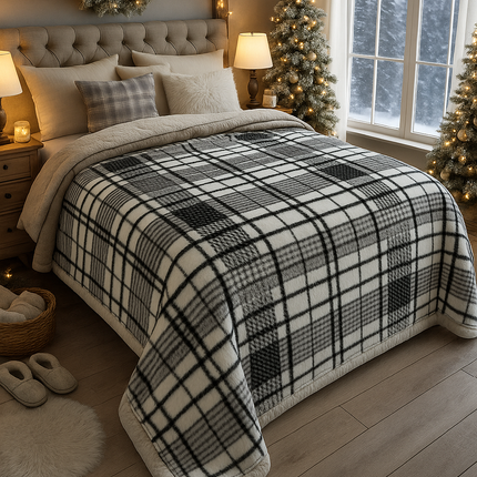 Pătură groasă și moale Deluxe, 200x230 cm, 3.5 kg, Cod: PGD12