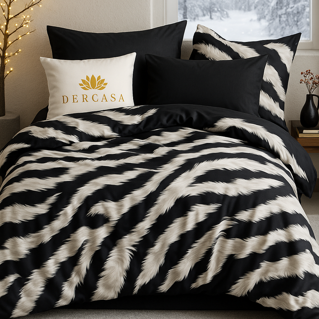 Lenjerie de Pat 6 Piese din Finet Moale cu Elastic, Cod: LNA55