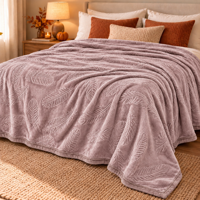 Pătură pufoasă din fleece premium – 200 x 230 cm, Cod: DEC60