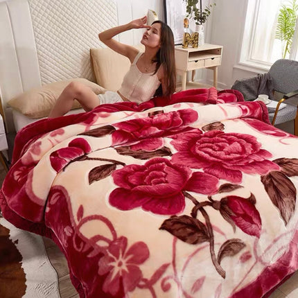Pătură groasă și moale Deluxe, 200x230 cm, 3.5 kg, Cod: PGD9