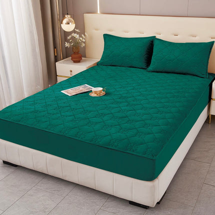 Husă / Topper saltea cu elastic+două feţe de pernă 180x200 cm Cod: TPF107