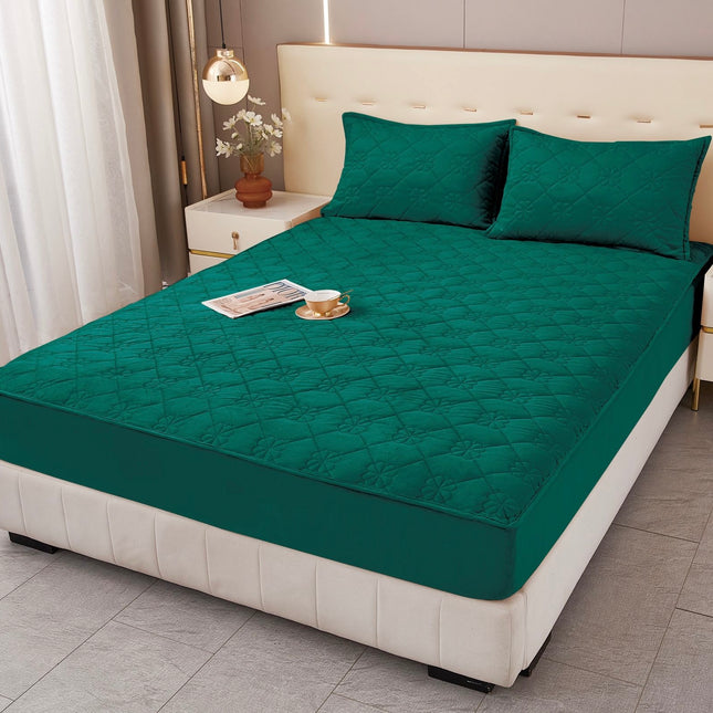 Husă / Topper saltea cu elastic+două feţe de pernă 180x200 cm Cod: TPF107