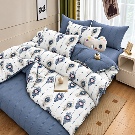 Lenjerie de pat premium 6 Piese - Soft Cotton Collection, Cod: SNJ1