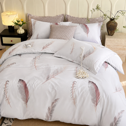 Lenjerie de Pat Soft Touch tip Finet | 6 Piese | Premium Collection, Cod: S-H-18