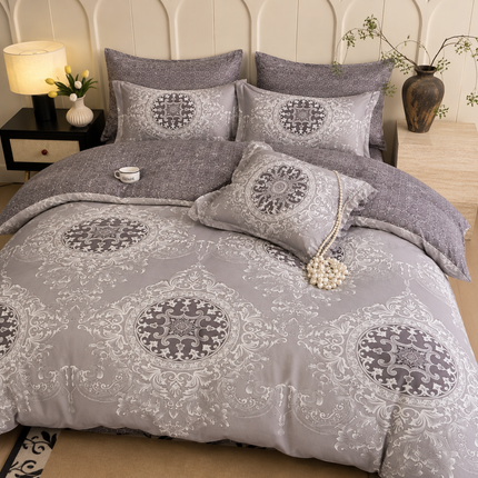 Lenjerie de Pat Soft Touch tip Finet | 6 Piese | Premium Collection, Cod: S-H-74