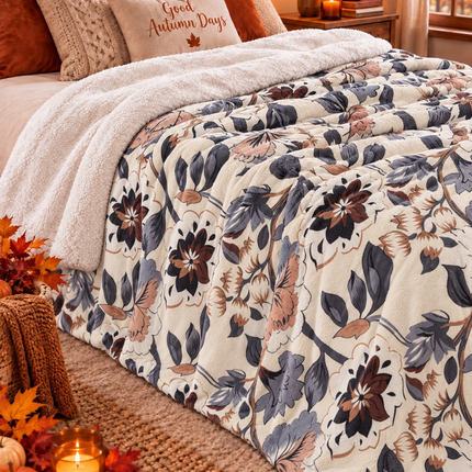Pătură Cocolino Sherpa „Relax & Warm” 200x230 cm, Cod: PSRS12