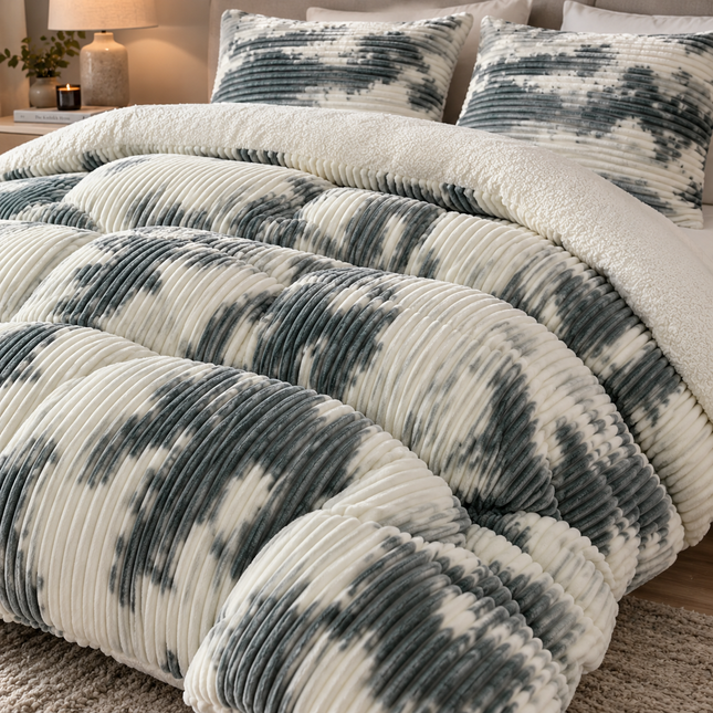 Set Pilotă Premium 3 Piese – Groasă & Pufoasă – 200x230 cm, Cod: LXY8