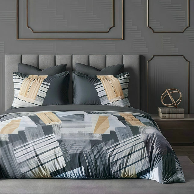 Set lenjerie de pat Premium, pastel dream, 6 piese, Cod: PDC29