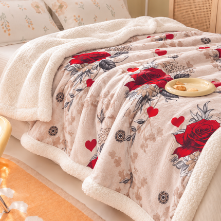 Pătură Cocolino Sherpa „Relax & Warm” 200x230 cm, Cod: PSRW18