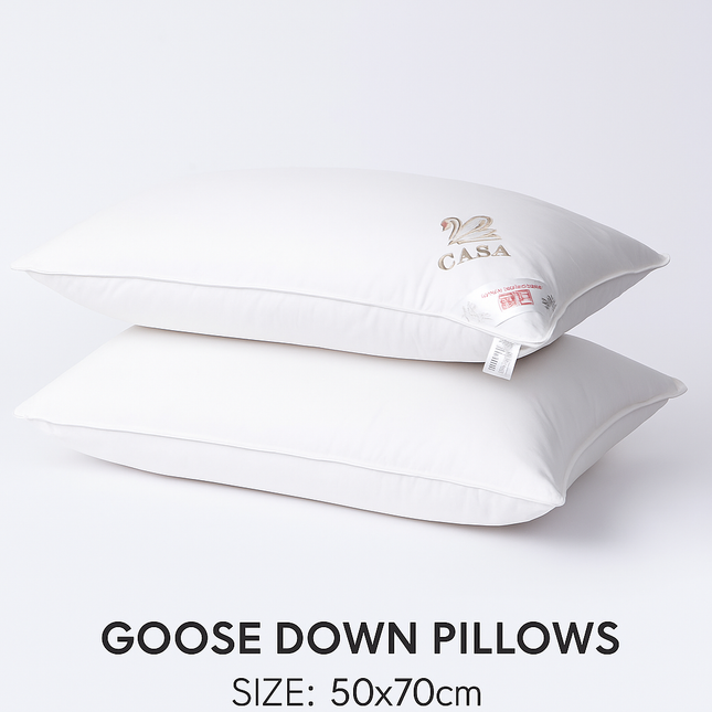 Pernă puf de gâsca 50x70 cm