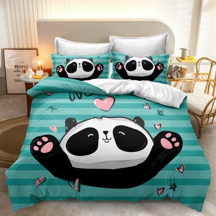 Lenjerie de pat din Bumbac finet 6 PIESE(IMPRIMEU EXACT CA ÎN POZĂ) COD: FY505