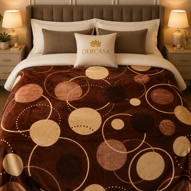 Pătură pufoasă din fleece premium, Cod: DEZ9