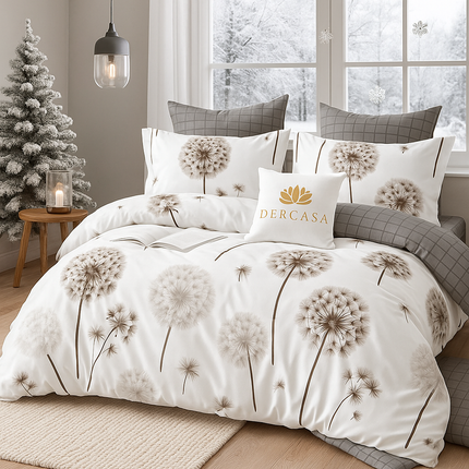 Lenjerie de Pat 6 Piese din Finet Moale cu Elastic, Cod: LNA16