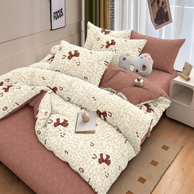 Lenjerie de pat premium 6 Piese - Soft Cotton Collection, Cod: SNJ16