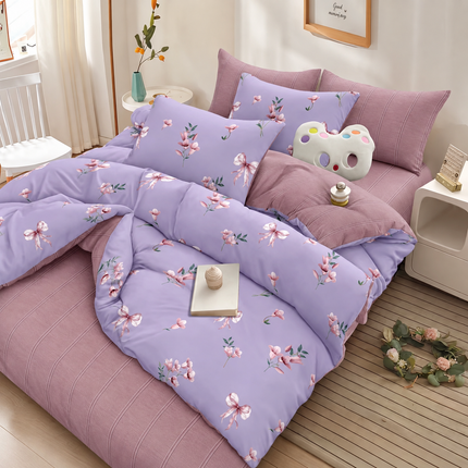 Lenjerie de pat premium 6 Piese - Soft Cotton Collection, Cod: SNJ5