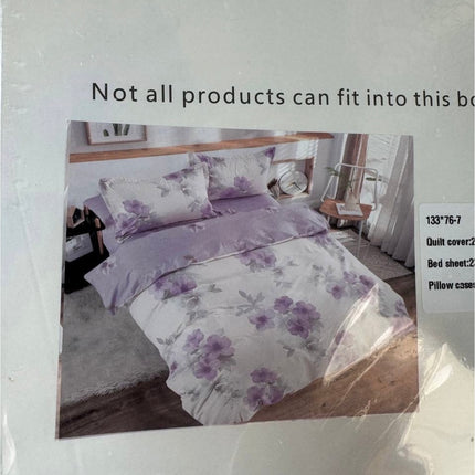 Set Lenjerie Premium Bumbac 100% – Pat Dublu, Cod: 133*76-7