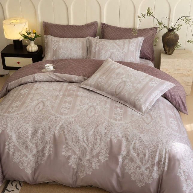 Lenjerie de Pat Soft Touch tip Finet | 6 Piese | Premium Collection, Cod: S-H-67