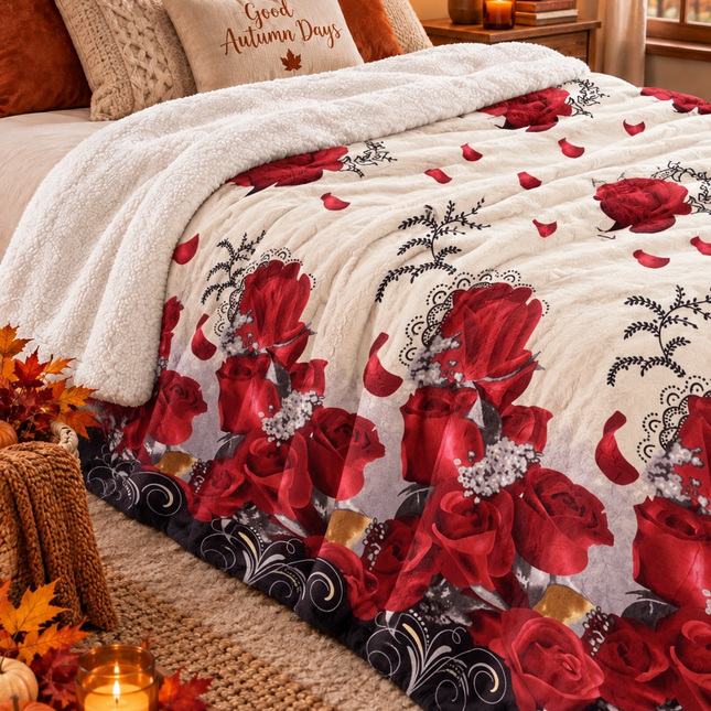 Pătură Cocolino Sherpa „Relax & Warm” 200x230 cm, Cod: PSRS6