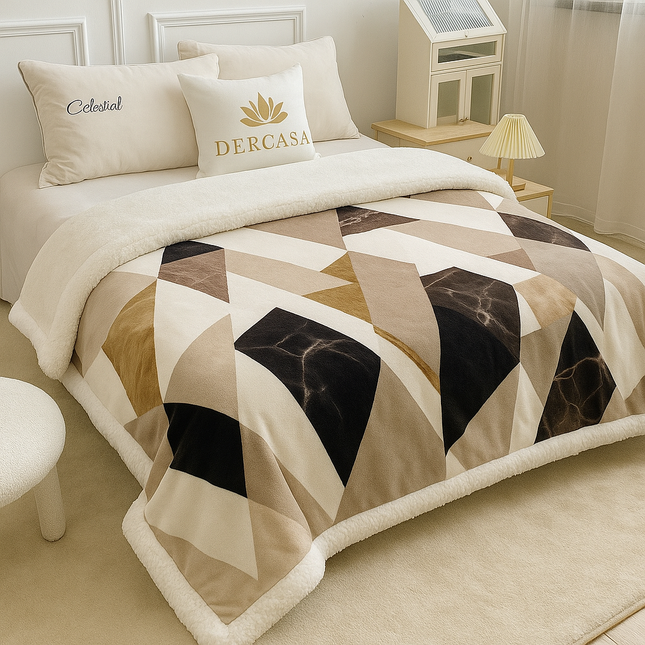 Pătură Cocolino Sherpa „Relax & Warm” 200x230 cm, Cod: PSRW7