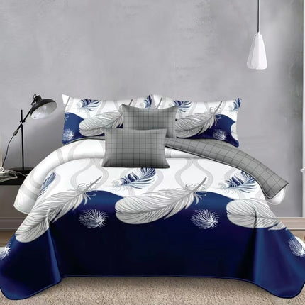 Lenjerie de Pat din Bumbac Satinat – 4 Piese | Confort și Eleganță |, Cod: TRY52