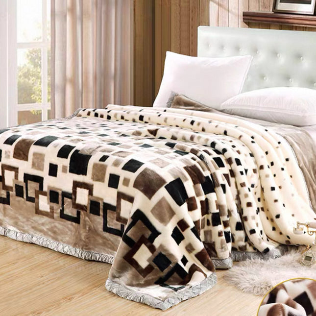 Pătură groasă și moale Deluxe, 200x230 cm, 3.5 kg, Cod: PGD7