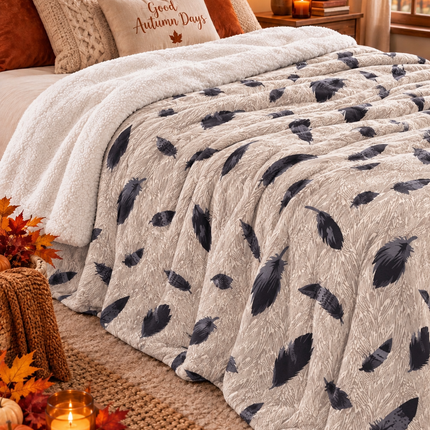 Pătură Cocolino Sherpa „Relax & Warm” 200x230 cm, Cod: PSRS15