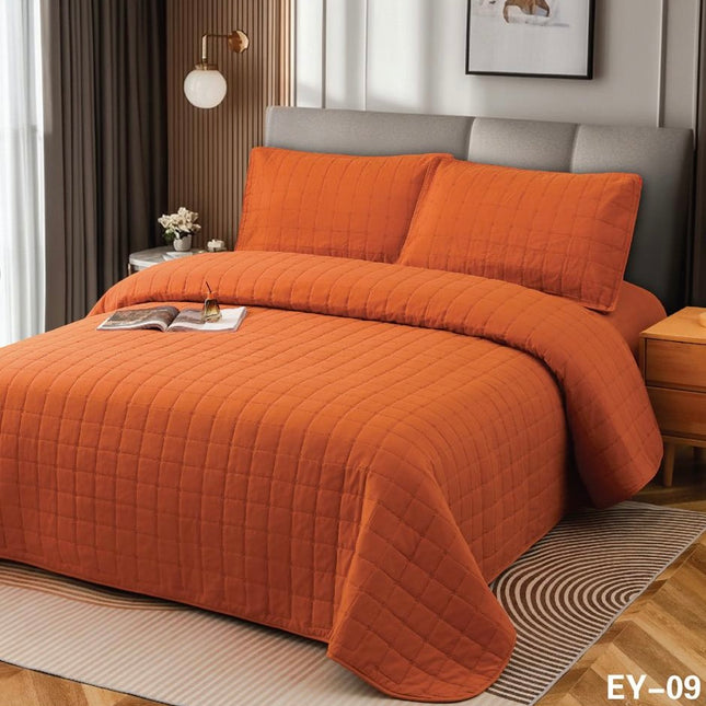 Cuvertură Deluxe 4 piese, cearșaf cu elastic, Cod EY-09