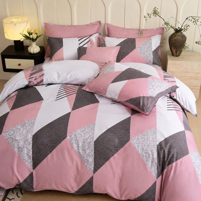Lenjerie de Pat Soft Touch tip Finet | 6 Piese | Premium Collection, Cod: S-H-81