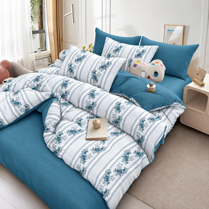 Lenjerie de pat premium 6 Piese - Soft Cotton Collection, Cod: SNJ3