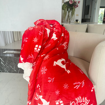 Pătură cocolino cu blăniță sherpa Cod: BST7