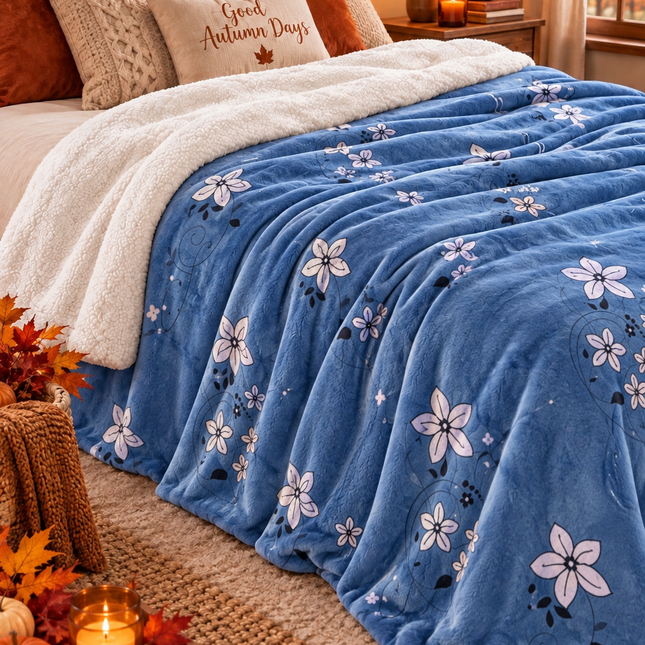 Pătură Cocolino Sherpa „Relax & Warm” 200x230 cm, Cod: PSRS18