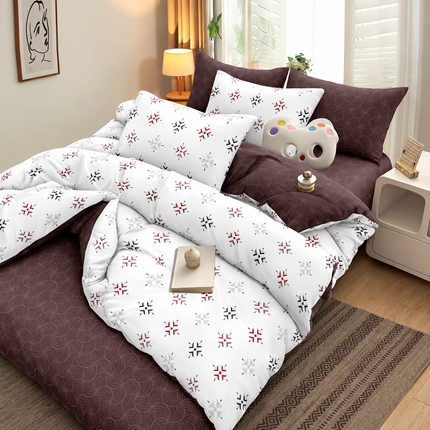 Lenjerie de pat premium 6 Piese - Soft Cotton Collection, Cod: SNJ9
