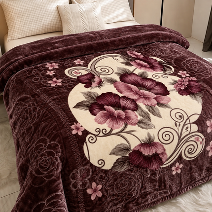Pătură groasă și moale Deluxe, 200x230 cm, 3.5 kg, Cod: PGD14