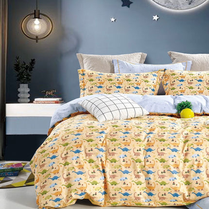 Lenjerie Deluxe Kids Collection 160x200 cm, Bumbac 100%, 4 piese, Cod: DEK16