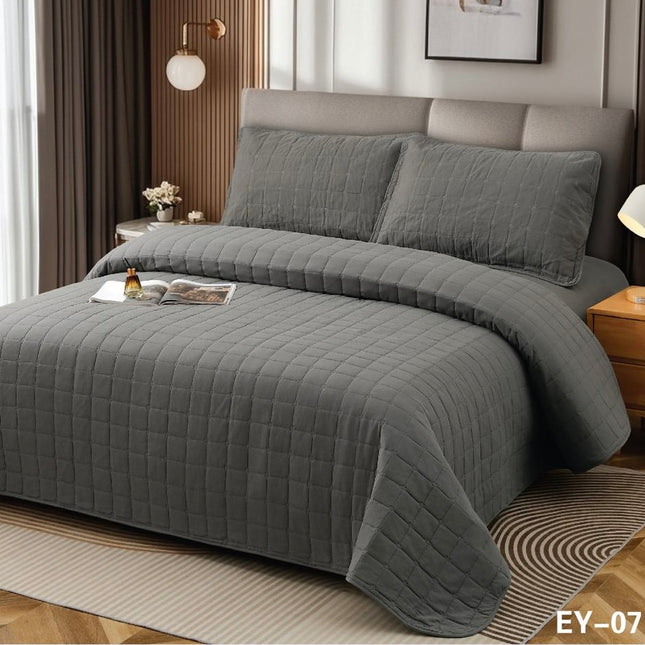 Cuvertură Deluxe 4 piese, cearșaf cu elastic, Cod EY-07