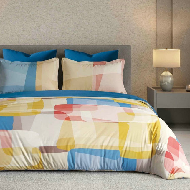 Set lenjerie de pat Premium, pastel dream, 6 piese, Cod: PDC21