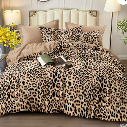 LENJERIE DIN BUMBAC TIP FINET, Pat 1 persoană, 4 piese COD: JCP27