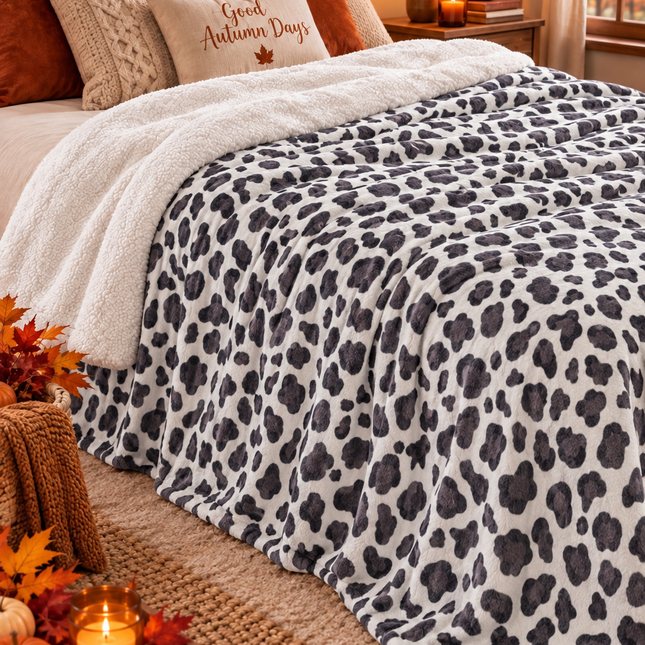 Pătură Cocolino Sherpa „Relax & Warm” 200x230 cm, Cod: PSRS19